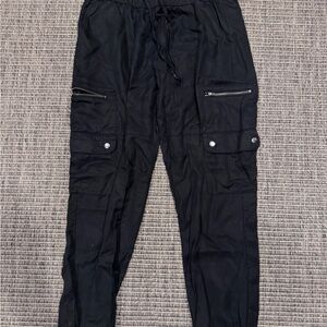Banana Republic Black Cargo Pants